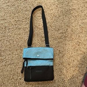 Sherpani PICA Crossbody RFID Bag Purse Black & Blue